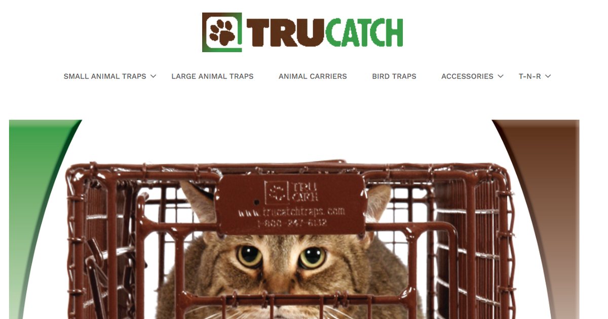 www.trucatchtraps.com 홈페이지 화면